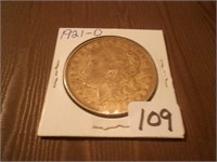 1921O Morgan Dollar