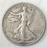 1938 Liberty Walking Half Dollar