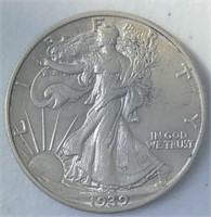 1939 Liberty Walking Half Dollar