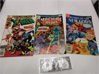 Three vintage comic books