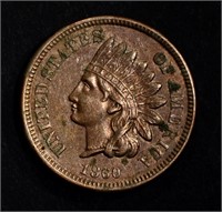 1860 CN INDIAN HEAD CENT CH BU