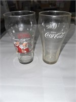 2-COCA COLA GLASSES