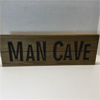 Man Cave Sign 20 3/4" X 7"