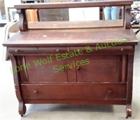 Vintage Buffet with Mirror