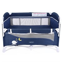 E6369  Heyo.Ja Baby Travel Crib Navy