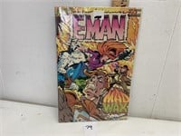 First E-Man Comic Book Mad Wax