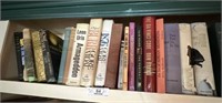 Shelf of Miscellaneous Collectible Books