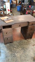 Wood Desk  One Drawer Needs Repaired