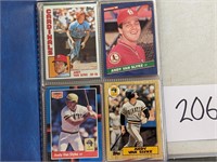 Album of Any Van Slyke Baseball Cards