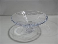 11"x 5" Nambe Crystal Bowl Centerpiece