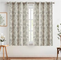 New York Themed Linen Curtains