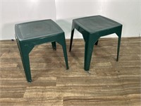 Outdoor Plastic Side Tables