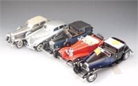 Lot # 3945 - (5) Franklin Mint Die Cast Collector