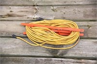 75 Foot Extension Cord on Holder
