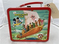 Mickey Mouse Club Lunch Box w/2 Thermoses