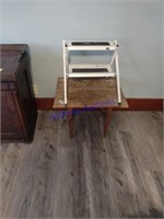 Small table & step stool