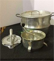 Cookware, vintage canning pot, vintage racer,