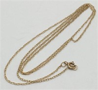 10k Gold Chain Necklace