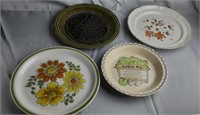 Assorted Vtg Plates