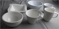 White Cups and Bowls