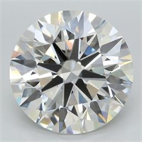 Igi Certified Round Cut 11.04ct Vs1 Lab Diamond