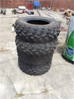 4wheeler tires 25x8.00-12 & 25x10.00-12