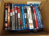 Collection of 17 Movies on DVD and Blu-ray