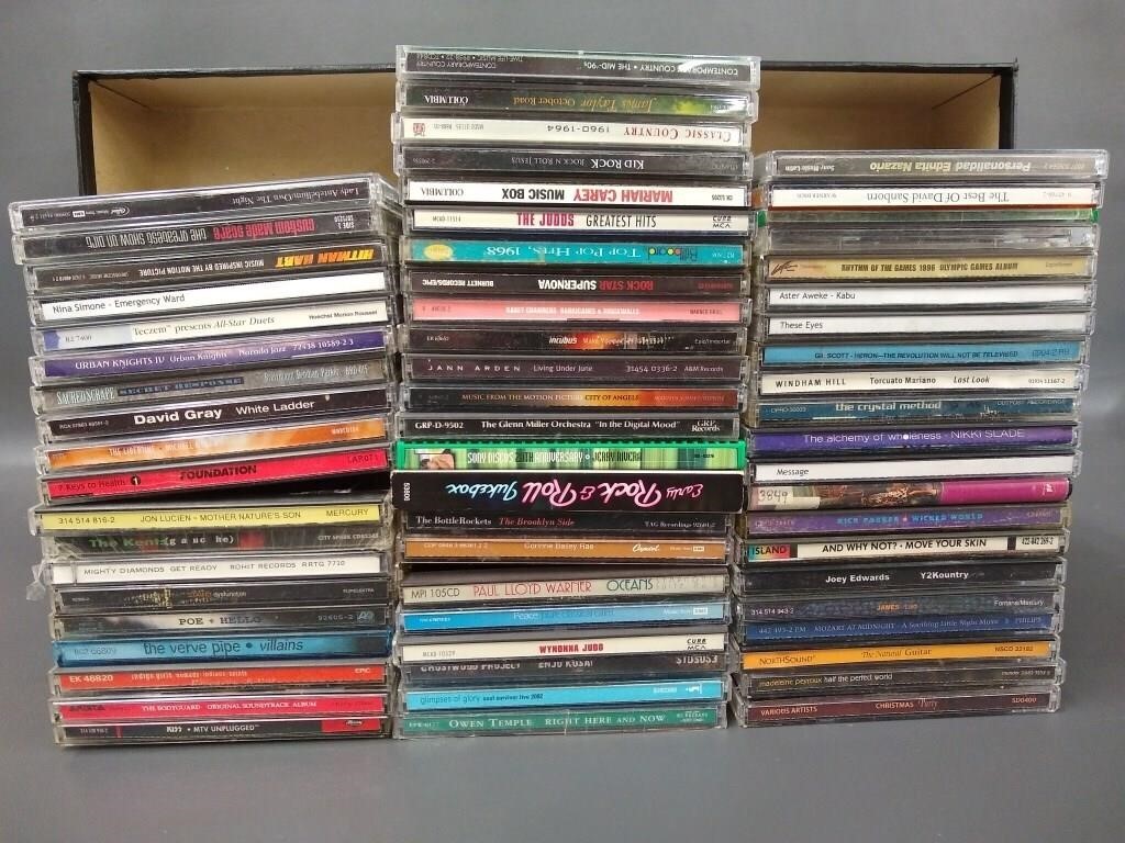 Variety of Over 60 Music CDs - Mixed Genres