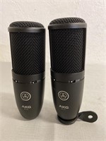 2 AKG P120 Microphones
