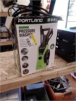 Electric pressure washer works