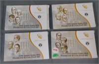 (4) Presidential Proof Sets: 2013, 2014, 2015,