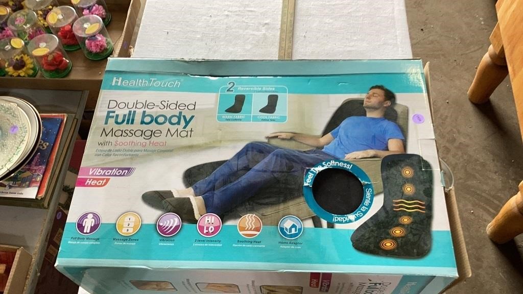 Double sided full body massage mat