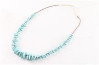 Stunning Light Blue Turquoise Necklace