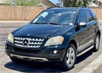 2010 Mercedes-Benz ML 350 4 Door SUV