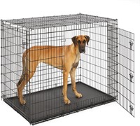 Double Door 54-Inch Dog Crate for XXL