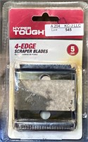 Hyper Tough 4-Edge Scraper Blades Refills