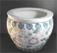 LARGE CERAMIC ASIAN-INSPIRED PLANTER