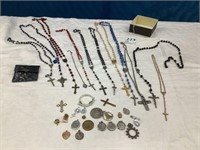 Religious Rosaries St Jude Tokens & More
