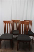 Italian Made Lath Back Dining Chairs
