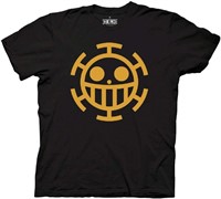 XL Trafalgar Law Pirate Symbol Anime Men's T-Shirt