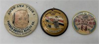 lot of 3 pins and mirrors