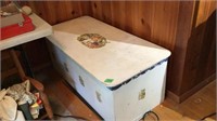 Vintage toy chest 23”x48”