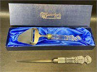 Waterford Crystal Cheese Slicer & Letter Opener