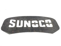 Steel "Sunoco" Stencil 16.5" X 7" H