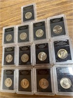 Uncirculated Kennedy half dollars