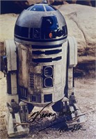 Autograph Star Wars Kenny Baker Photo
