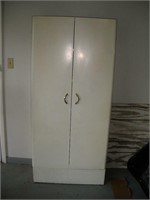 2 Door Metal Cabinet  30x16x67 Inches