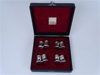 CARTIER STERLING SILVER SHAKERS