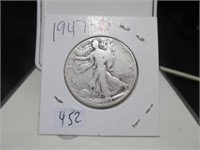 Walking Liberty Half Dollar 1947-D