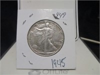 Walking Liberty Half Dollar 1945